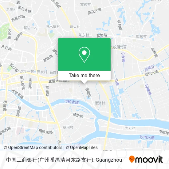 中国工商银行(广州番禺清河东路支行) map