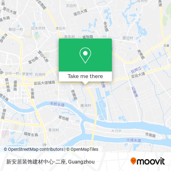 新安居装饰建材中心-二座 map