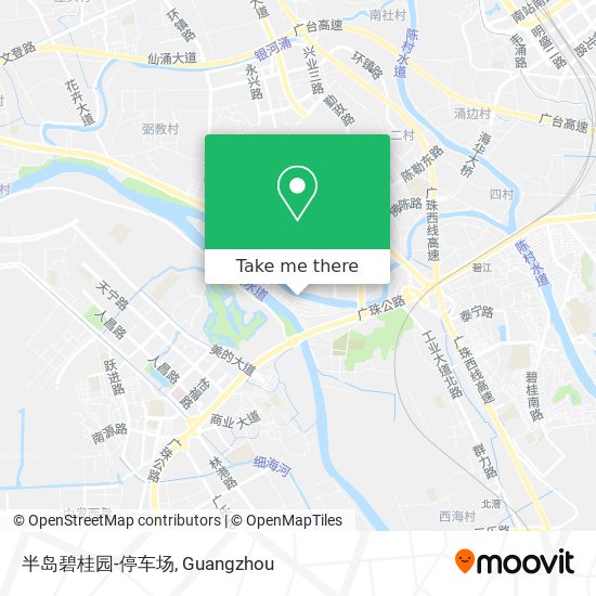 半岛碧桂园-停车场 map