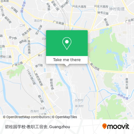 碧桂园学校-教职工宿舍 map