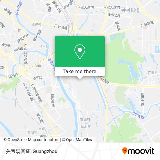 关帝观音庙 map