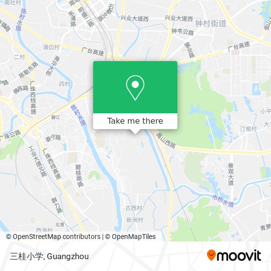 三桂小学 map