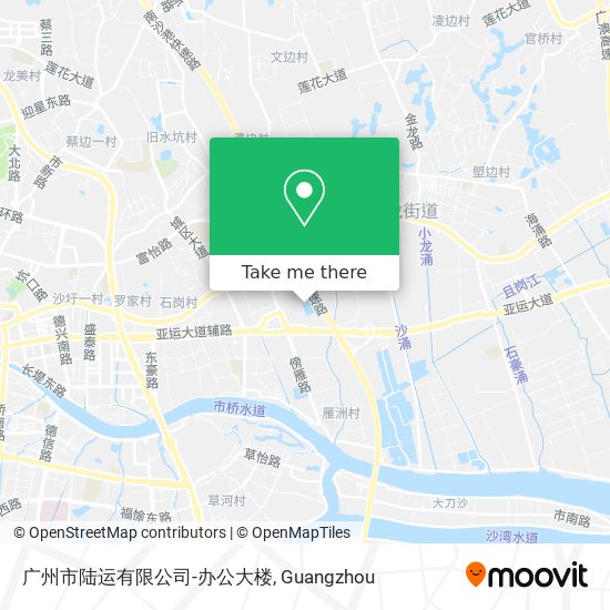 广州市陆运有限公司-办公大楼 map