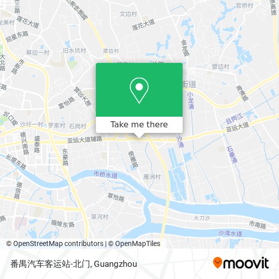 番禺汽车客运站-北门 map