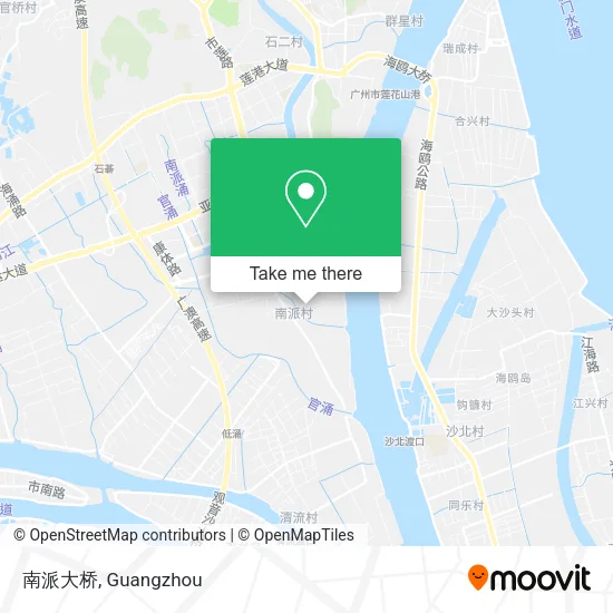 南派大桥 map