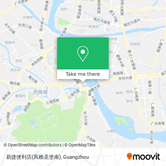 易捷便利店(凤樵圣堡南) map