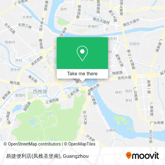 易捷便利店(凤樵圣堡南) map