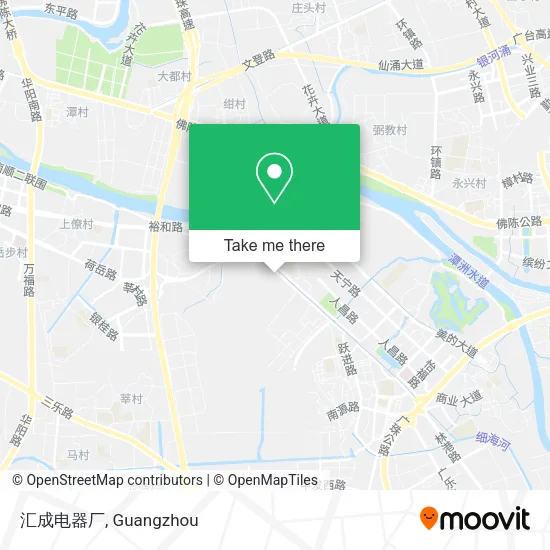 汇成电器厂 map