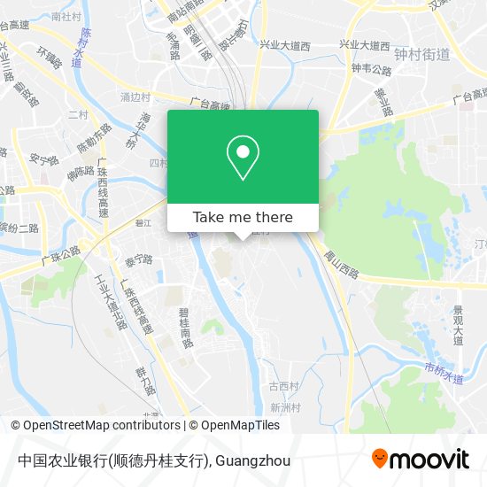 中国农业银行(顺德丹桂支行) map