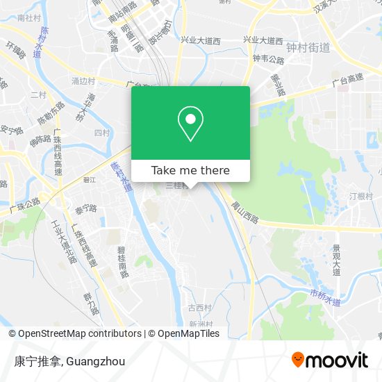 康宁推拿 map