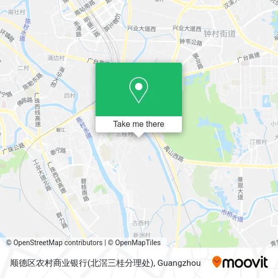 顺德区农村商业银行(北滘三桂分理处) map