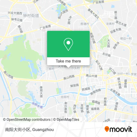 南阳大街小区 map