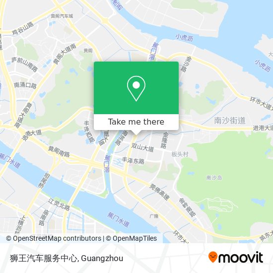 狮王汽车服务中心 map