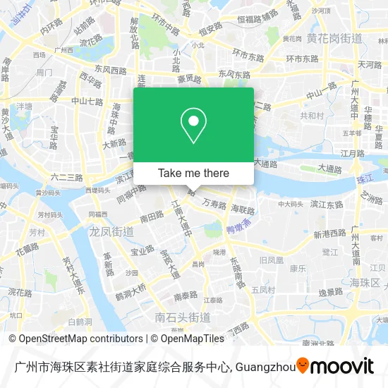 广州市海珠区素社街道家庭综合服务中心 map