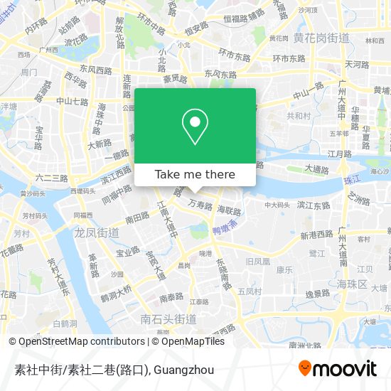 素社中街/素社二巷(路口) map