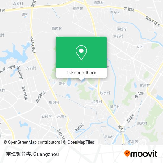 南海观音寺 map