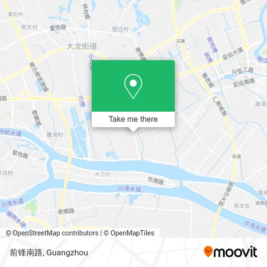 前锋南路 map
