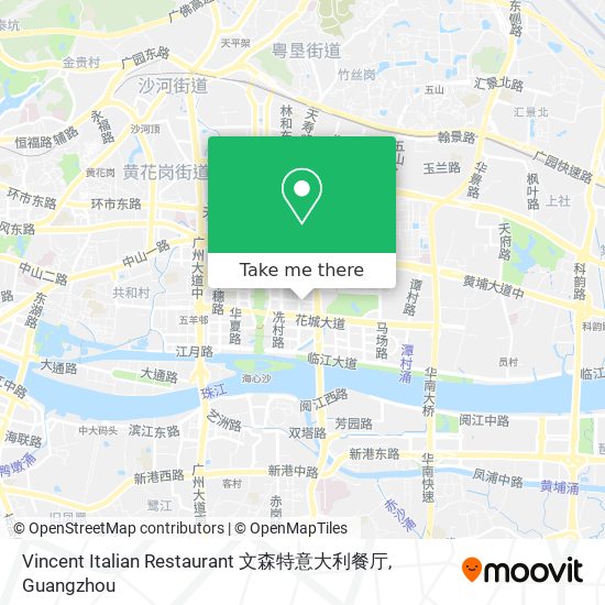 Vincent Italian Restaurant 文森特意大利餐厅 map