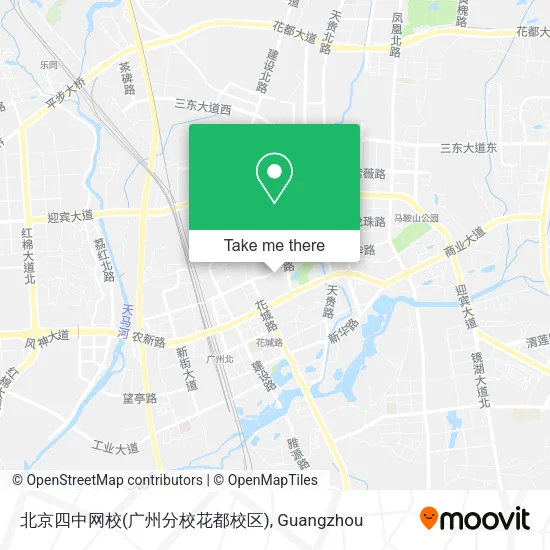 北京四中网校(广州分校花都校区) map
