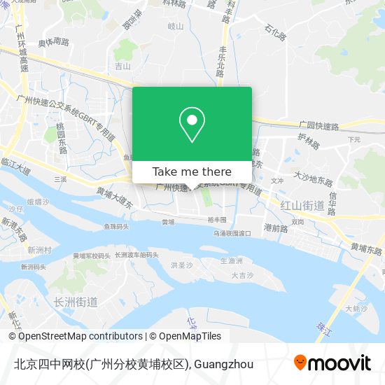北京四中网校(广州分校黄埔校区) map