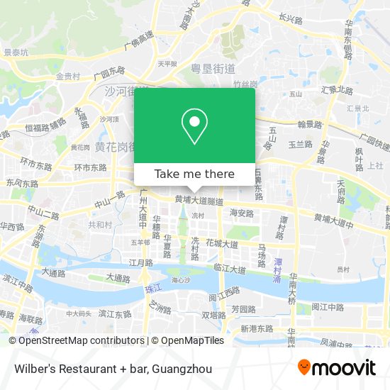 Wilber's Restaurant + bar map