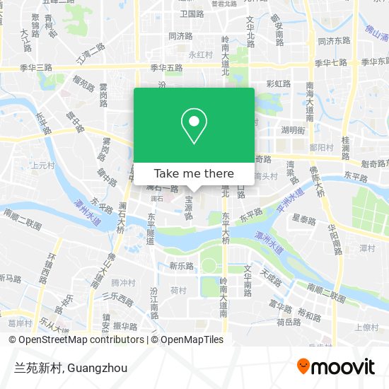 兰苑新村 map