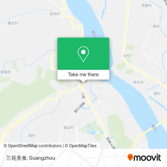 兰苑美食 map