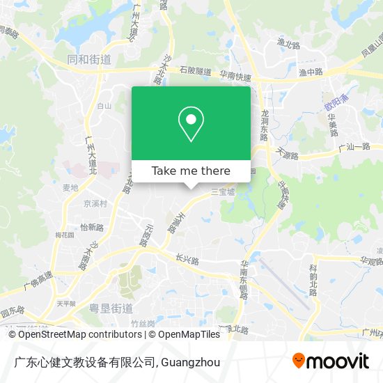 广东心健文教设备有限公司 map