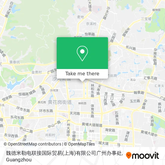 魏德米勒电联接国际贸易(上海)有限公司广州办事处 map