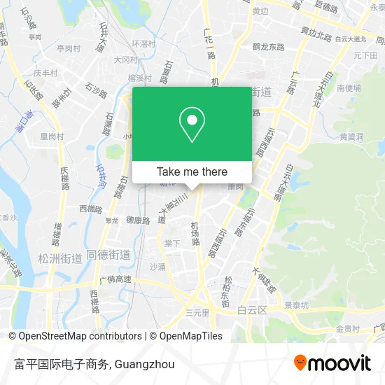 富平国际电子商务 map