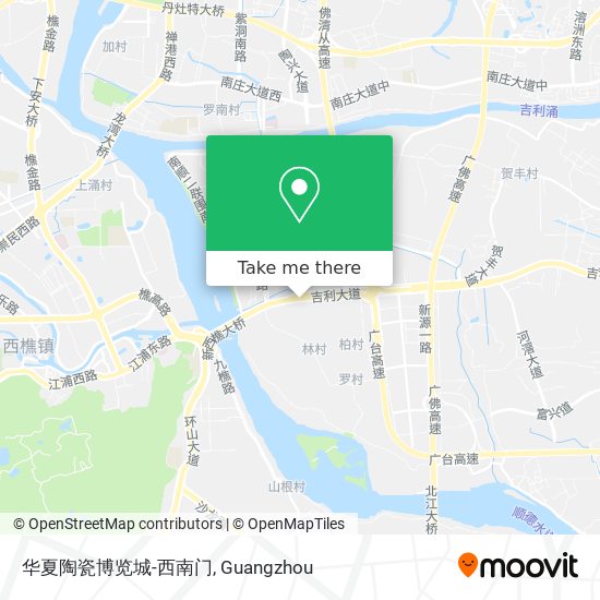 华夏陶瓷博览城-西南门 map