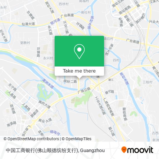 中国工商银行(佛山顺德缤纷支行) map