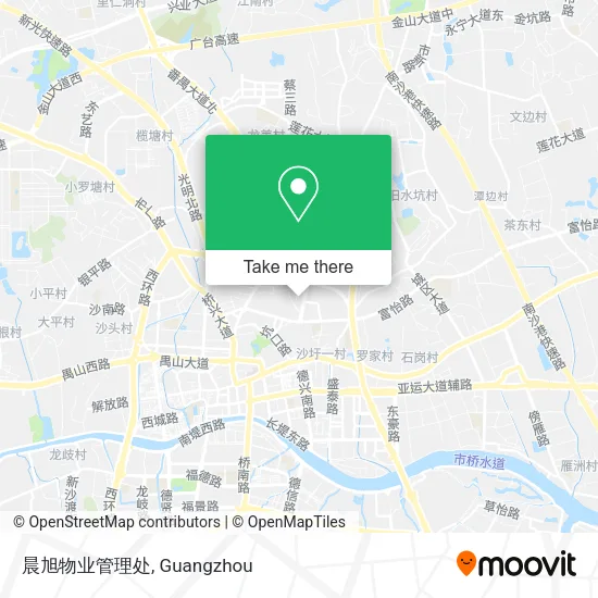 晨旭物业管理处 map