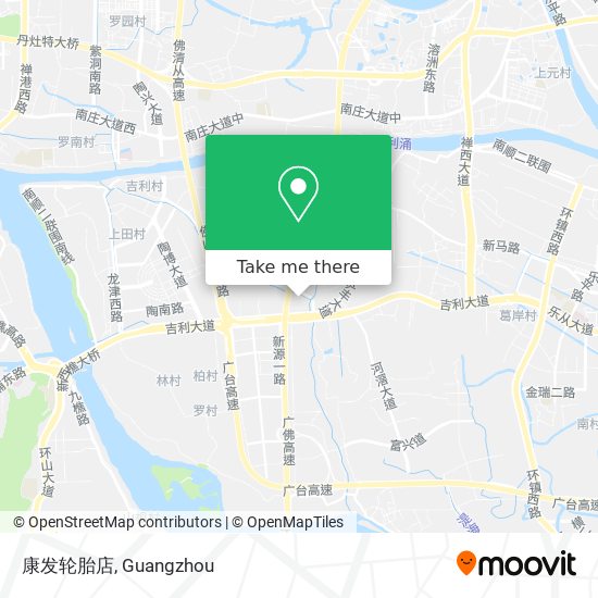 康发轮胎店 map