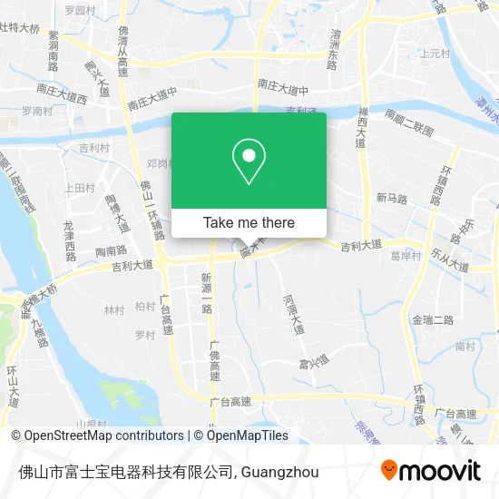 佛山市富士宝电器科技有限公司 map
