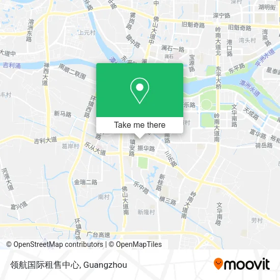 领航国际租售中心 map