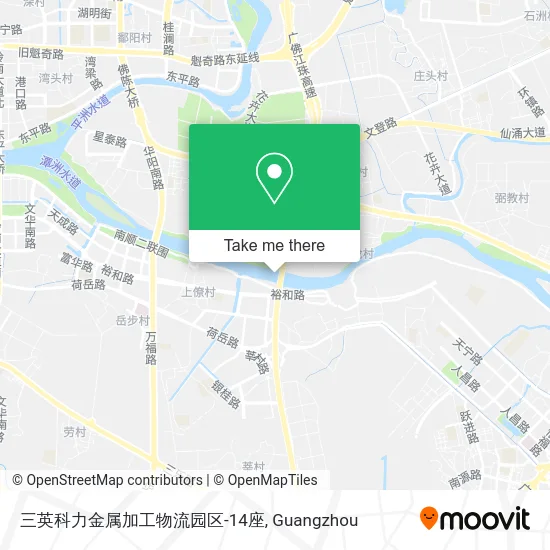 三英科力金属加工物流园区-14座 map