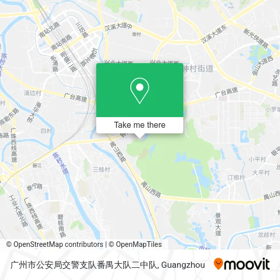 广州市公安局交警支队番禺大队二中队 map