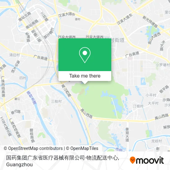 国药集团广东省医疗器械有限公司-物流配送中心 map
