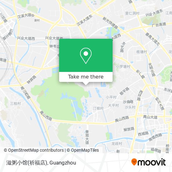 滋粥小馆(祈福店) map