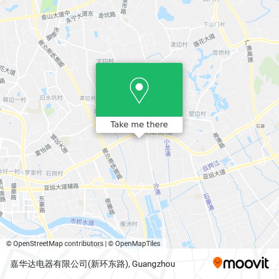 嘉华达电器有限公司(新环东路) map