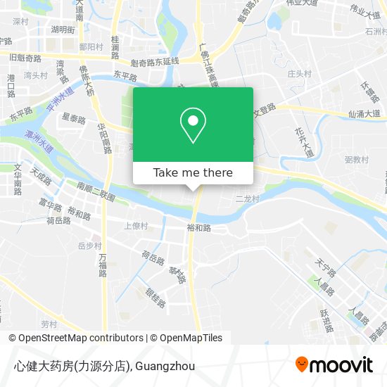 心健大药房(力源分店) map