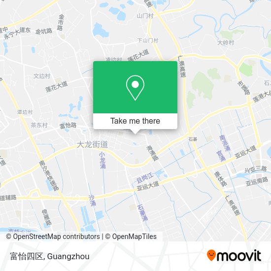 富怡四区 map