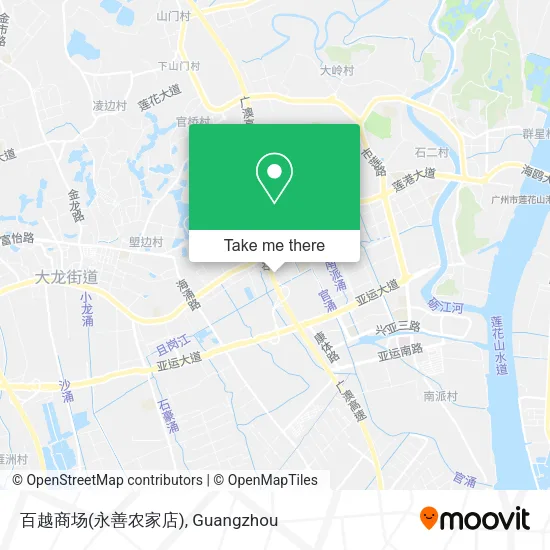 百越商场(永善农家店) map
