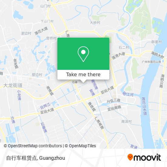 自行车租赁点 map