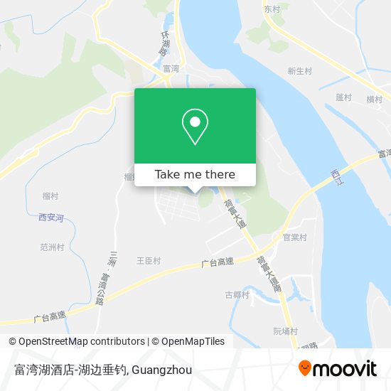 富湾湖酒店-湖边垂钓 map