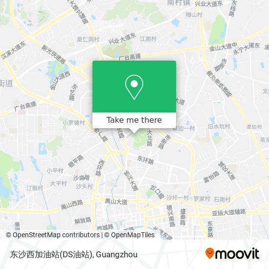 东沙西加油站(DS油站) map