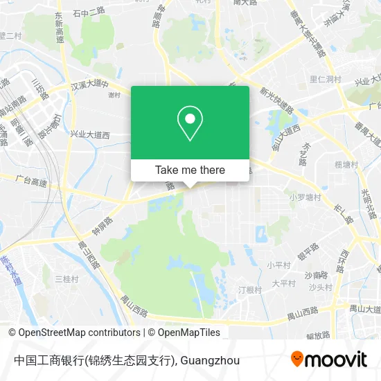 中国工商银行(锦绣生态园支行) map