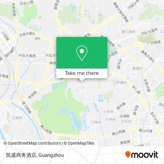 凯盛商务酒店 map