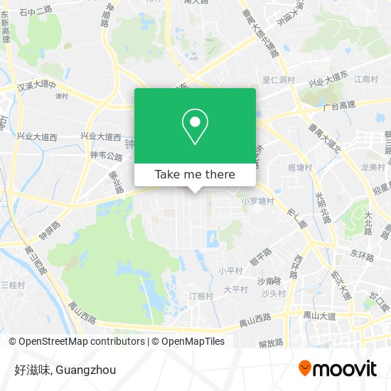好滋味 map